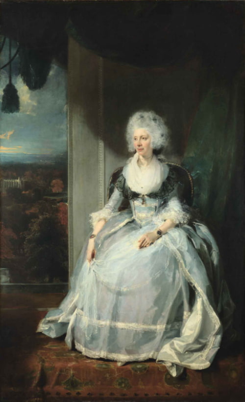 トマス・ローレンス 《シャーロット王妃》 1789年