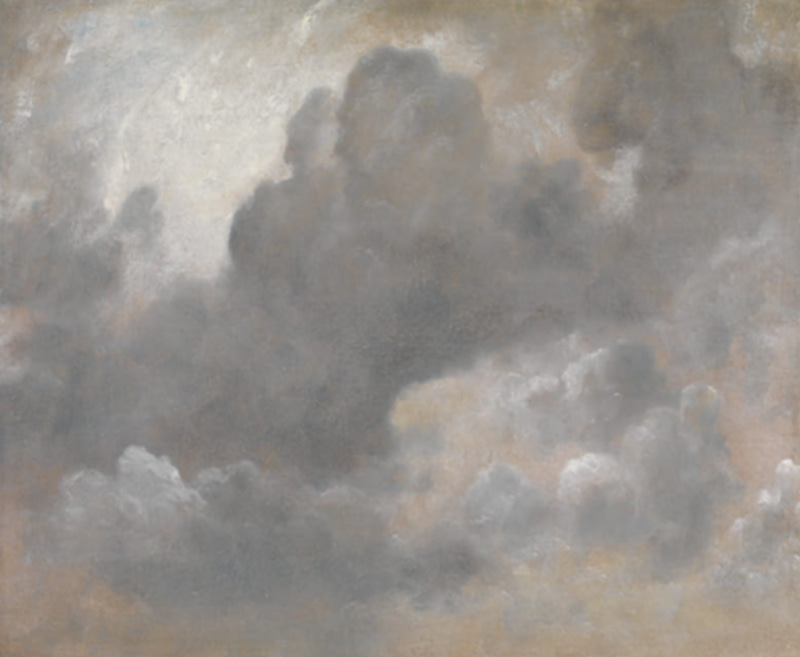 コンスタブル-《雲の習作》