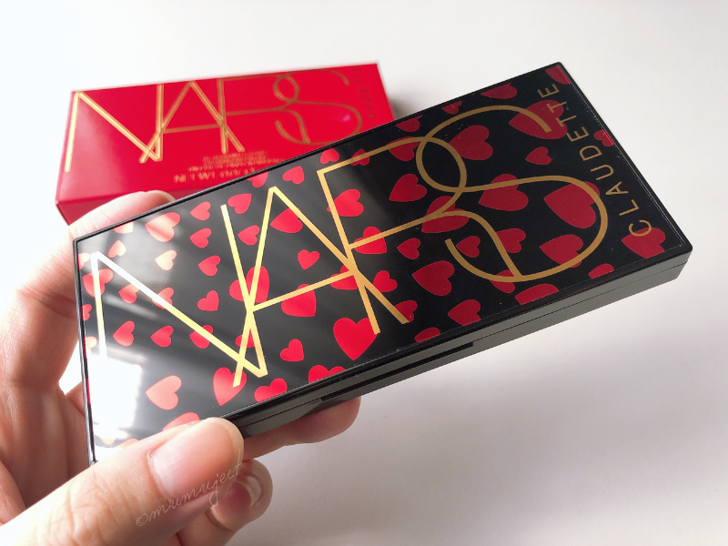 レビュー-比較-スウォッチ-着画-感想-口コミ-ブルベ-イエベ-NARS-ナーズ-サンジェルマンデプレ アイシャドーパレット