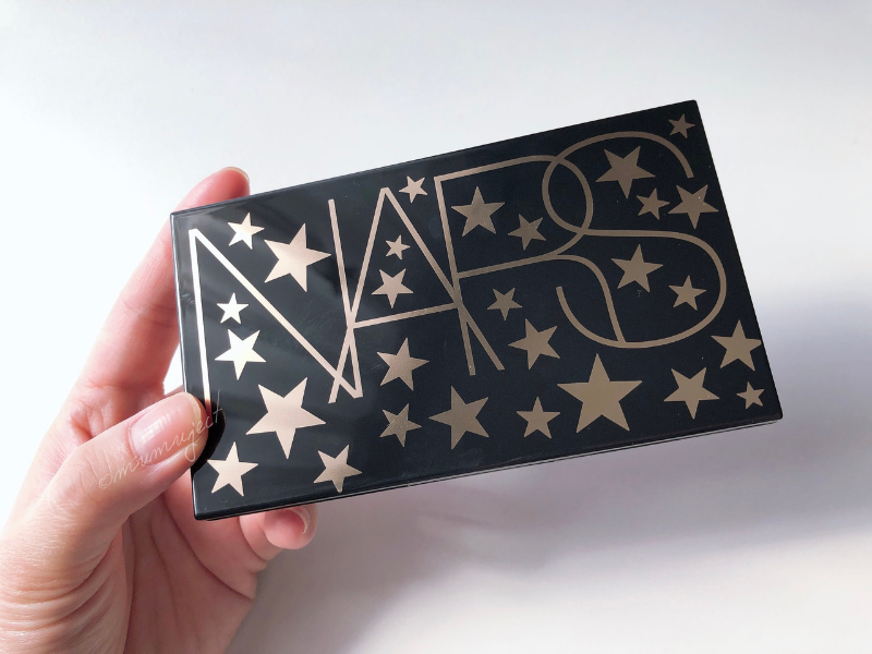 レビュー-比較-スウォッチ-着画-感想-口コミ-ブルベ-イエベ-NARS-ナーズ-スターゲイズ アイシャドーパレット