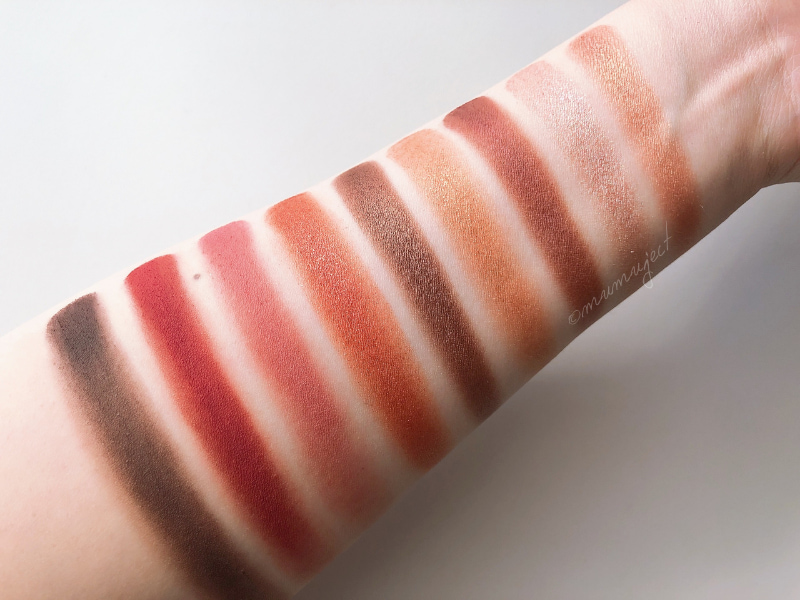 レビュー-比較-スウォッチ-着画-感想-口コミ-ブルベ-イエベ-NARS-ナーズ-エンドレスナイツ アイシャドーパレット