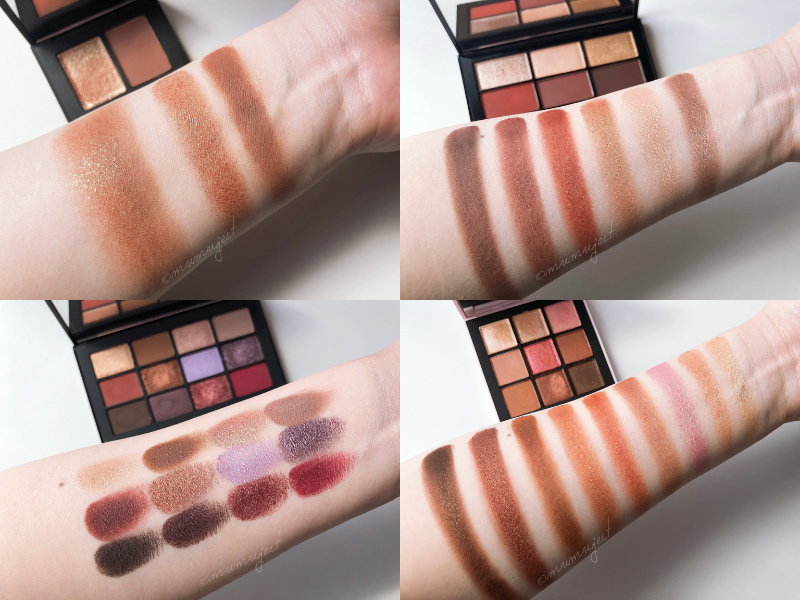 レビュー-比較-スウォッチ-着画-感想-口コミ-ブルベ-イエベ-NARS-ハードワイヤードアイシャドー-5319-5338-サンジェルマンデプレ アイシャドーパレット-スターゲイズ アイシャドーパレット-オーガズムライジング アイシャドーパレット-エンドレスナイツ アイシャドーパレット-ラグナ アルティメイト フェイスパレット