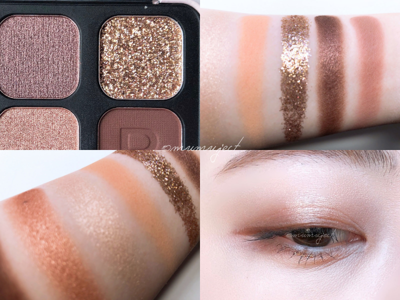 Makeup Revolution-メイクアップレボリューション-Revolution Beauty-レボリューションビューティー-Lookfantastic-ルックファンタスティック-Makeup Revolution Forever Dynamic Serinity Eyeshadow Palette