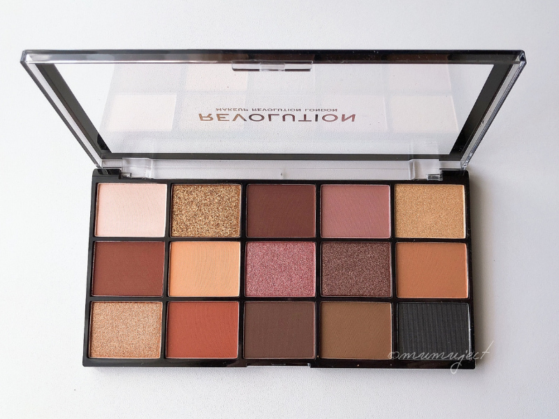 Makeup Revolution-メイクアップレボリューション-Revolution Beauty-レボリューションビューティー-Lookfantastic-ルックファンタスティック-Revolution Reloaded Eyeshadow Palette Velvet Rose