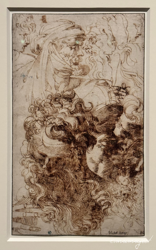 スウェーデン国立美術館-素描コレクション展-ルネサンスからバロックまで-素描展-2025-感想-レビュー-口コミ-評判-グッズ-混雑-所要時間-見どころ-チケット-巡回-東京-国立西洋美術館-ドメニコ・ベッカフーミ-老人とその他の顔の習作