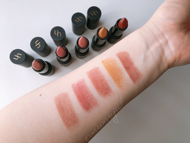 uneven-アニヴェン-リップカラー-LIP COLOR-全色レビュー-スウォッチ-レビュー-感想-口コミ-lc-01-root-lc-02-ripe-lc-03-contagious-lc-04-defy-lc-05-trunk