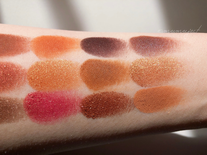 レビュー-比較-スウォッチ-着画-感想-口コミ-ブルベ-イエベ-アイシャドウパレット-海外コスメ-Natasha Denona-ナターシャデノナ-BRONZE PALETTE-ブロンズパレット