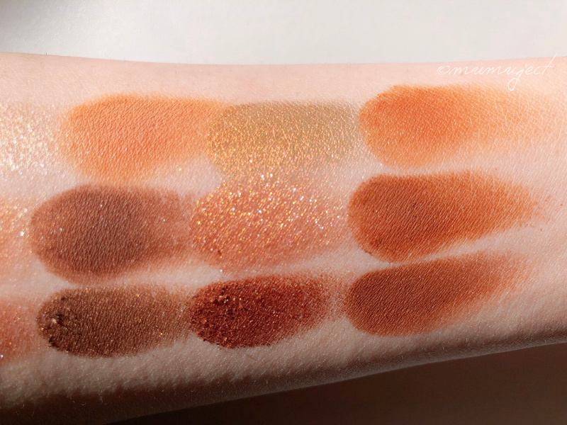 レビュー-比較-スウォッチ-着画-感想-口コミ-ブルベ-イエベ-アイシャドウパレット-海外コスメ-Natasha Denona-ナターシャデノナ-I NEED A WARM PALETTE-アイニードアウォームパレット