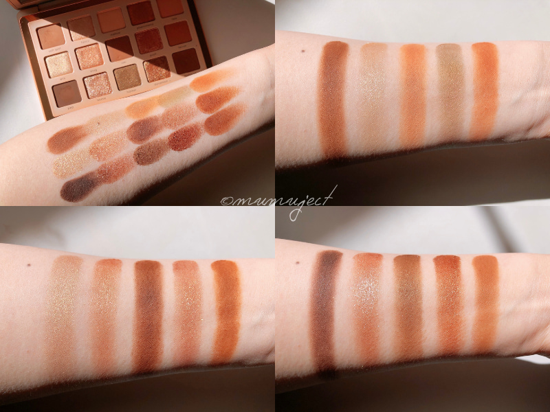 レビュー-比較-スウォッチ-着画-感想-口コミ-ブルベ-イエベ-アイシャドウパレット-海外コスメ-Natasha Denona-ナターシャデノナ-I NEED A WARM PALETTE-アイニードアウォームパレット