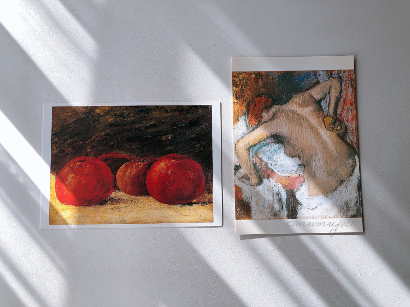 オルセー美術館-印象派-室内をめぐる物語-印象派展-2025-感想-レビュー-口コミ-評判-グッズ-混雑-所要時間-見どころ-チケット-巡回-東京-国立西洋美術館-グッズ購入品-ポストカード