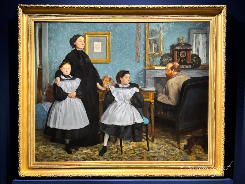 オルセー美術館-印象派-室内をめぐる物語-印象派展-2025-感想-レビュー-口コミ-評判-グッズ-混雑-所要時間-見どころ-チケット-巡回-東京-国立西洋美術館-エドガー・ドガ-家族の肖像（ベレッリ家）