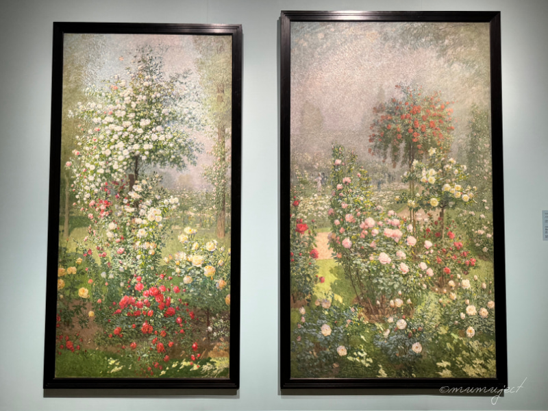 オルセー美術館-印象派-室内をめぐる物語-印象派展-2025-感想-レビュー-口コミ-評判-グッズ-混雑-所要時間-見どころ-チケット-巡回-東京-国立西洋美術館-エルネスト・クォスト-バラ