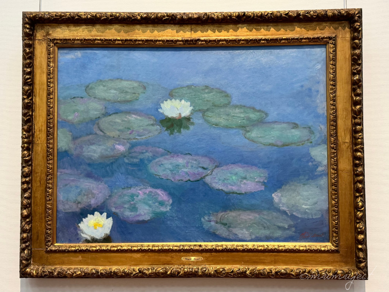 国立西洋美術館-常設展-クロード・モネ-睡蓮