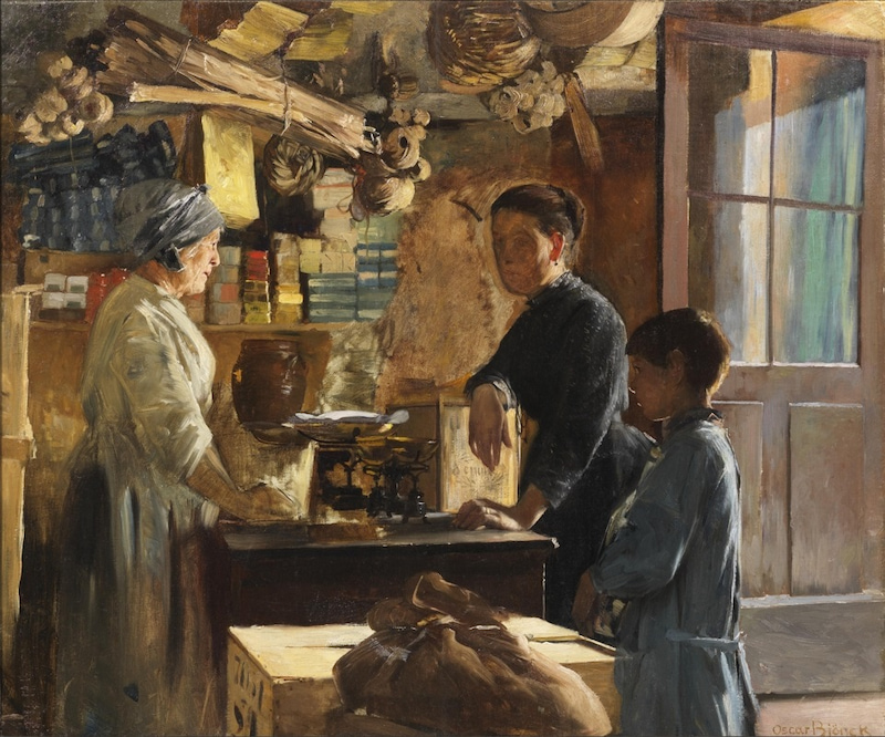 スウェーデン絵画　北欧の光、日常のかがやき-スウェーデン絵画-スウェーデン絵画展-2026感想-レビュー-口コミ-評判-グッズ-混雑-所要時間-見どころ-チケット-巡回-東京-東京都美術館-山口-山口県立美術館-愛知-愛知県美術館-オスカル・ビュルク-グレ=シュル=ロワンの店