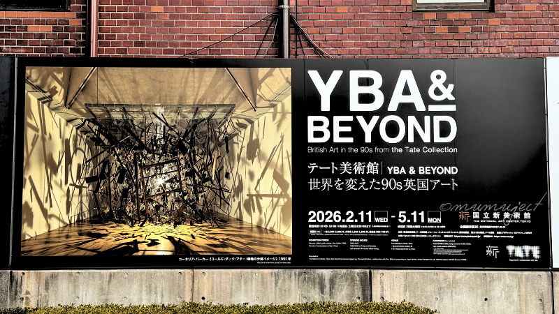 テート美術館 YBA&BEYOND 世界を変えた90s 英国アート-YBA展-90年アート-2026感想-レビュー-口コミ-評判-グッズ-混雑-所要時間-見どころ-チケット-巡回-東京-国立新美術館-京都-京都市京セラ美術館