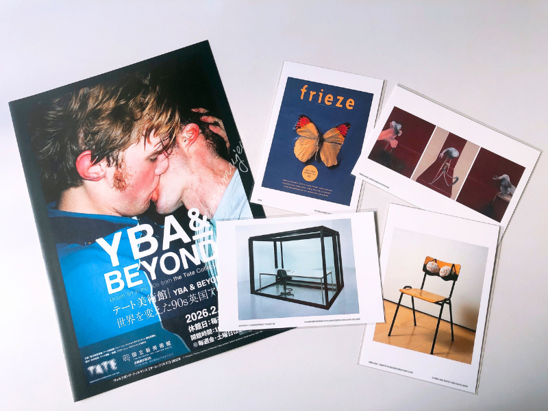 テート美術館 YBA&BEYOND 世界を変えた90s 英国アート-YBA展-90年アート-2026感想-レビュー-口コミ-評判-グッズ-混雑-所要時間-見どころ-チケット-巡回-東京-国立新美術館-京都-京都市京セラ美術館-グッズ購入品-ポストカード