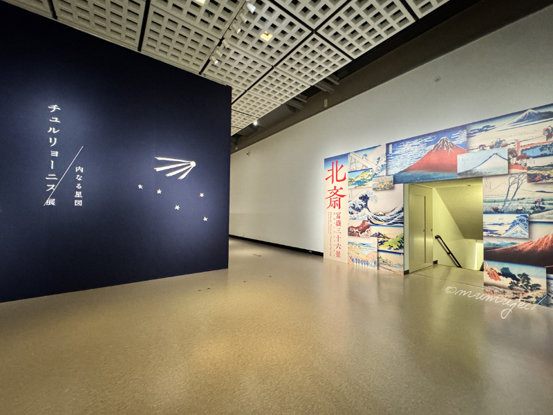 チュルリョーニス展-内なる星図-2026-感想-レビュー-口コミ-評判-グッズ-混雑-所要時間-見どころ-チケット-巡回-東京-国立西洋美術館-北斎　冨嶽三十六景　井内コレクションより