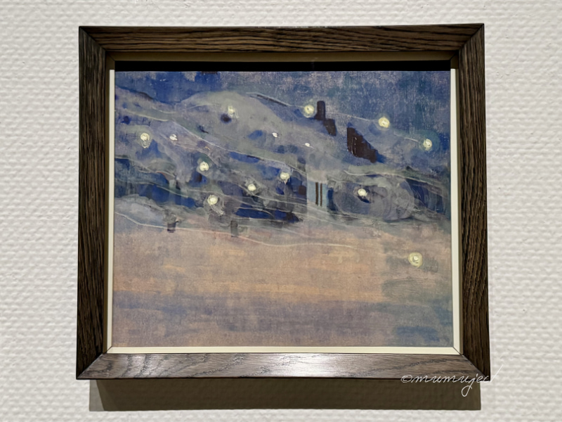 チュルリョーニス展-内なる星図-2026-感想-レビュー-口コミ-評判-グッズ-混雑-所要時間-見どころ-チケット-巡回-東京-国立西洋美術館-M. K. チュルリョーニス-閃光Ⅲ ［3点の連作より