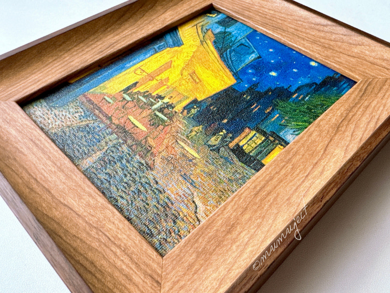 大ゴッホ展-夜のカフェテラス-2026-感想-レビュー-口コミ-評判-グッズ-混雑-待ち時間-所要時間-見どころ-チケット-巡回-東京-上野の森美術館-グッズ購入品-ミニフレーム-ミニチュアカンヴァス