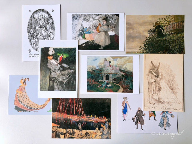 カール・ヴァルザー展-スイス絵画の異才 カール・ヴァルザー 世紀末の昏き残照-2026-感想-レビュー-口コミ-評判-グッズ-混雑-所要時間-見どころ-チケット-巡回-東京-東京ステーションギャラリー-大阪-大阪中之島美術館-グッズ購入品-ポストカード