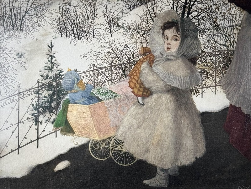 カール・ヴァルザー展-スイス絵画の異才 カール・ヴァルザー 世紀末の昏き残照-2026-感想-レビュー-口コミ-評判-グッズ-混雑-所要時間-見どころ-チケット-巡回-東京-東京ステーションギャラリー-大阪-大阪中之島美術館-カール・ヴァルザー-人形の乳母車と少女