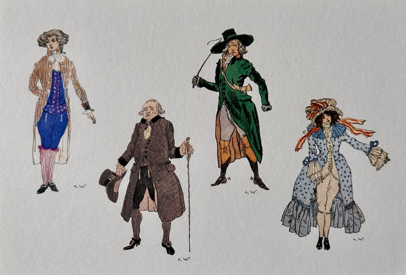 カール・ヴァルザー展-スイス絵画の異才 カール・ヴァルザー 世紀末の昏き残照-2026-感想-レビュー-口コミ-評判-グッズ-混雑-所要時間-見どころ-チケット-巡回-東京-東京ステーションギャラリー-大阪-大阪中之島美術館-カール・ヴァルザー-ヴォルフガング・アマデウス・モーツァルト作曲『フィガロの結婚』衣装デザイン